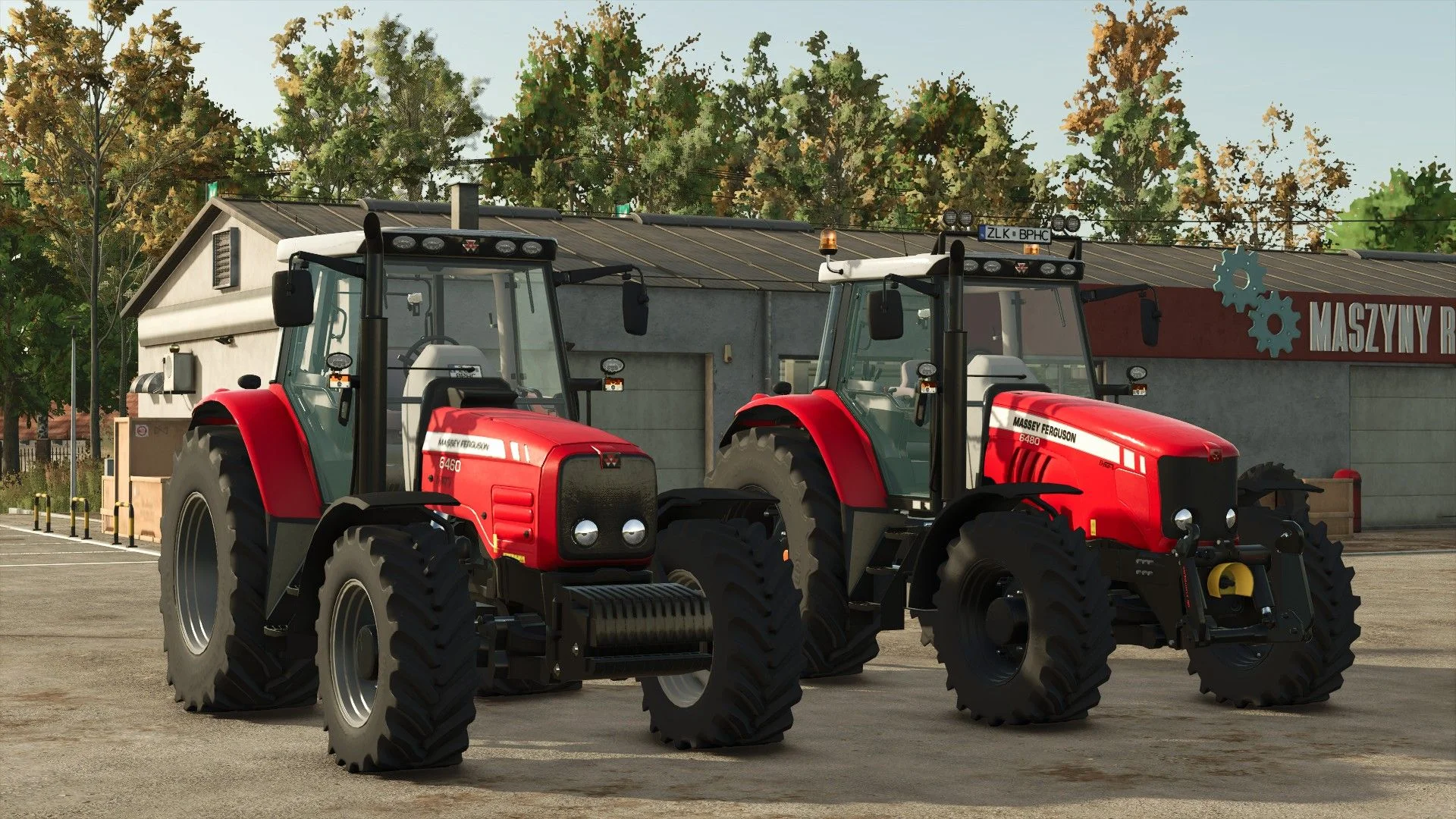 FS25 Massey Ferguson 6480 V1.6 Tractors Mod FS25 Mod Free Download