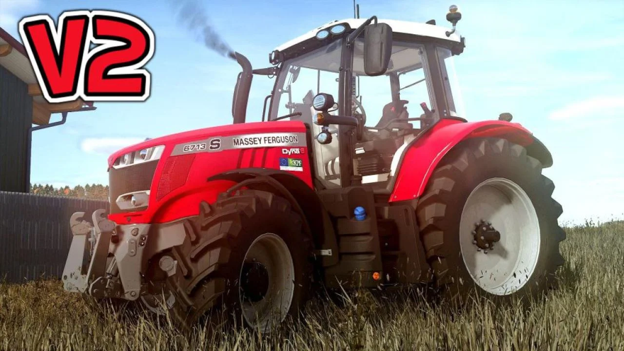 FS25 Massey Ferguson 6700S Series V2.0 Tractors Mod FS25 Mod Free Download