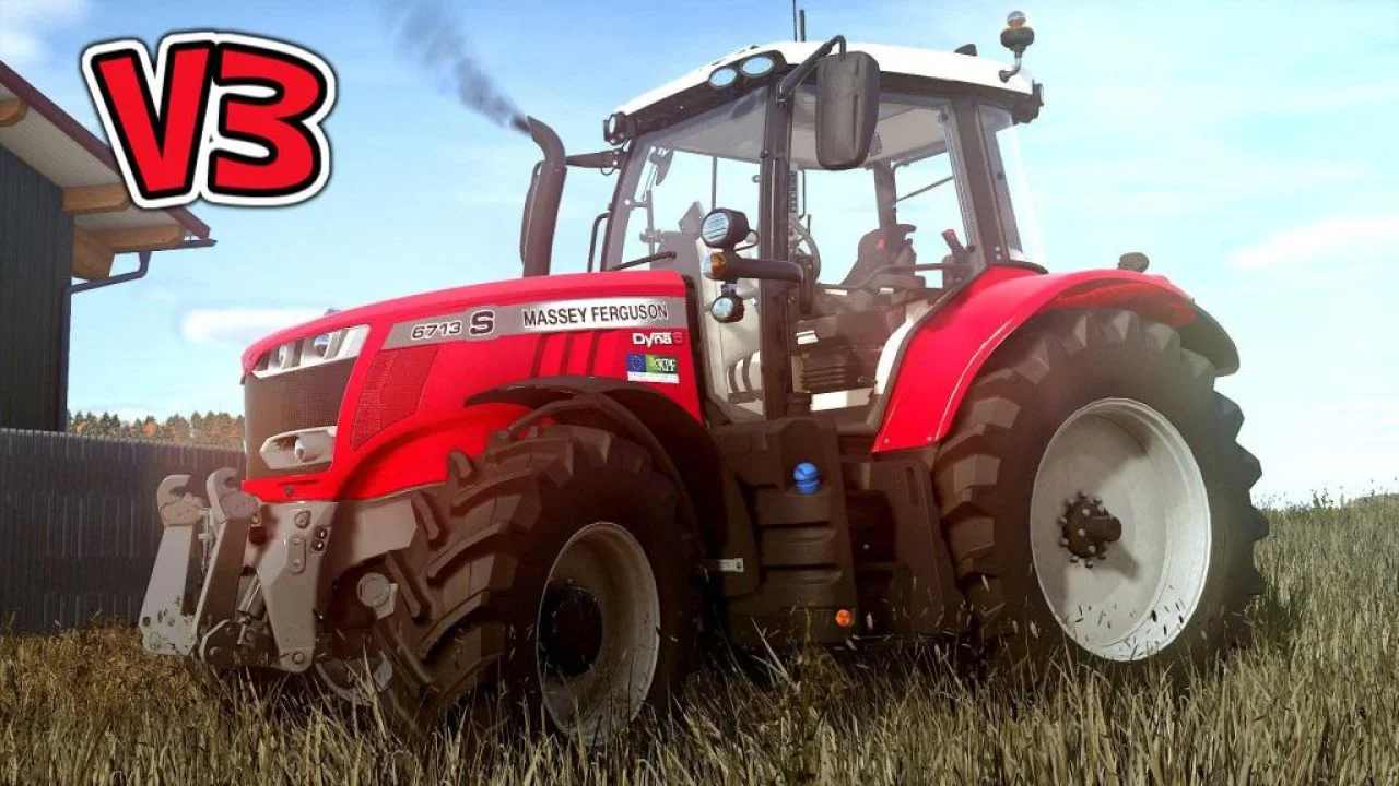 FS25 Massey Ferguson 6700S Series V3.0 Tractors Mod FS25 Mod Free Download