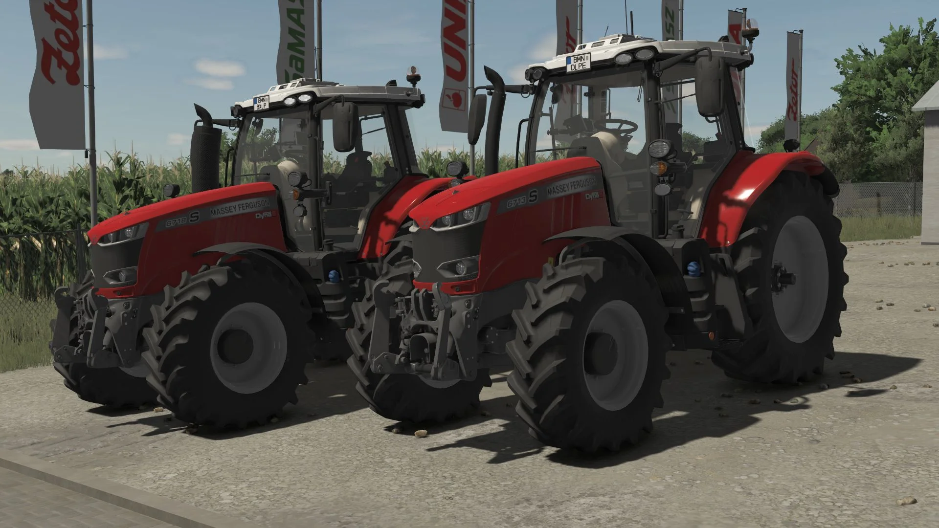 FS25 Massey Ferguson 6700S V1.0.0.1 Tractors Mod