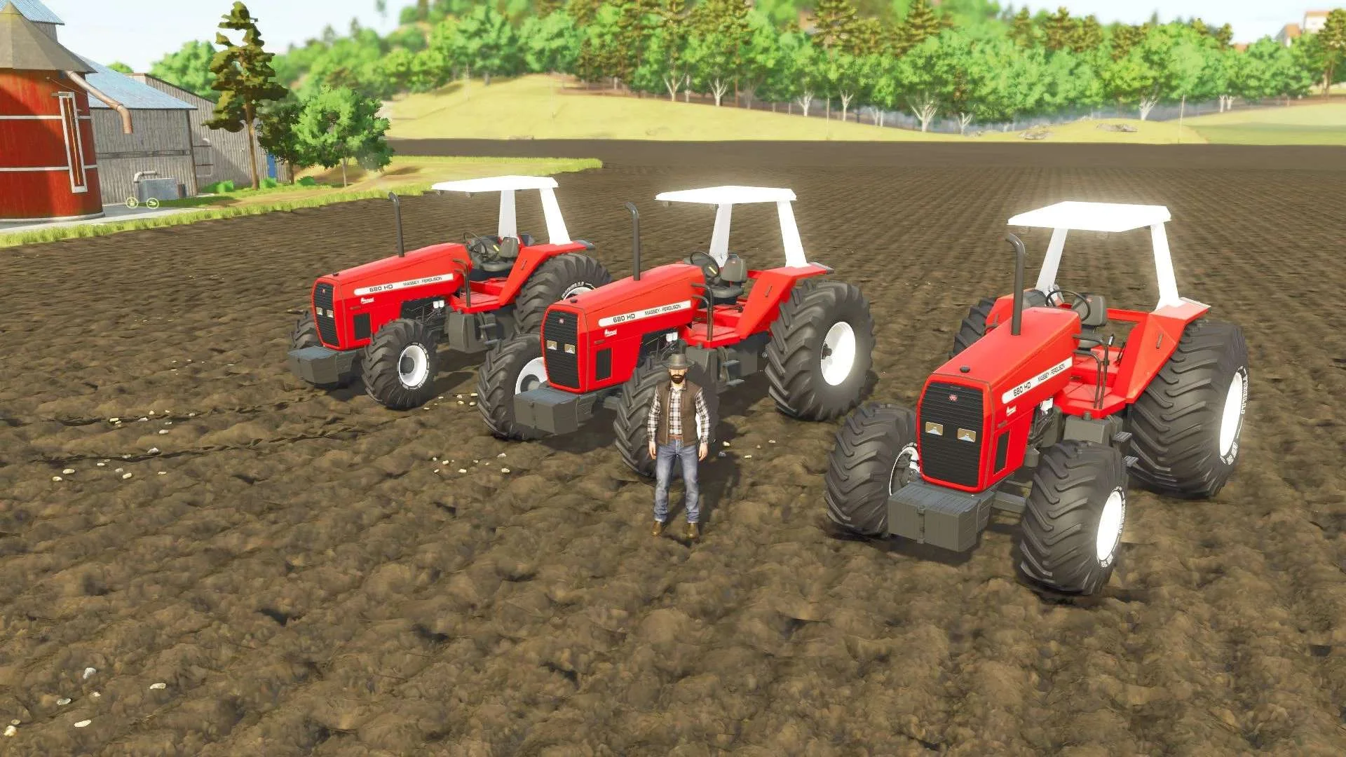 FS25 Massey Ferguson 680HD v3.2.2.4 Tractors Mod