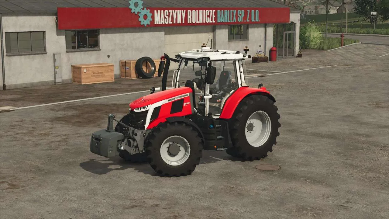 FS25 Massey Ferguson 6s Series v1.0 Tractors Mod FS25 Mod Free Download