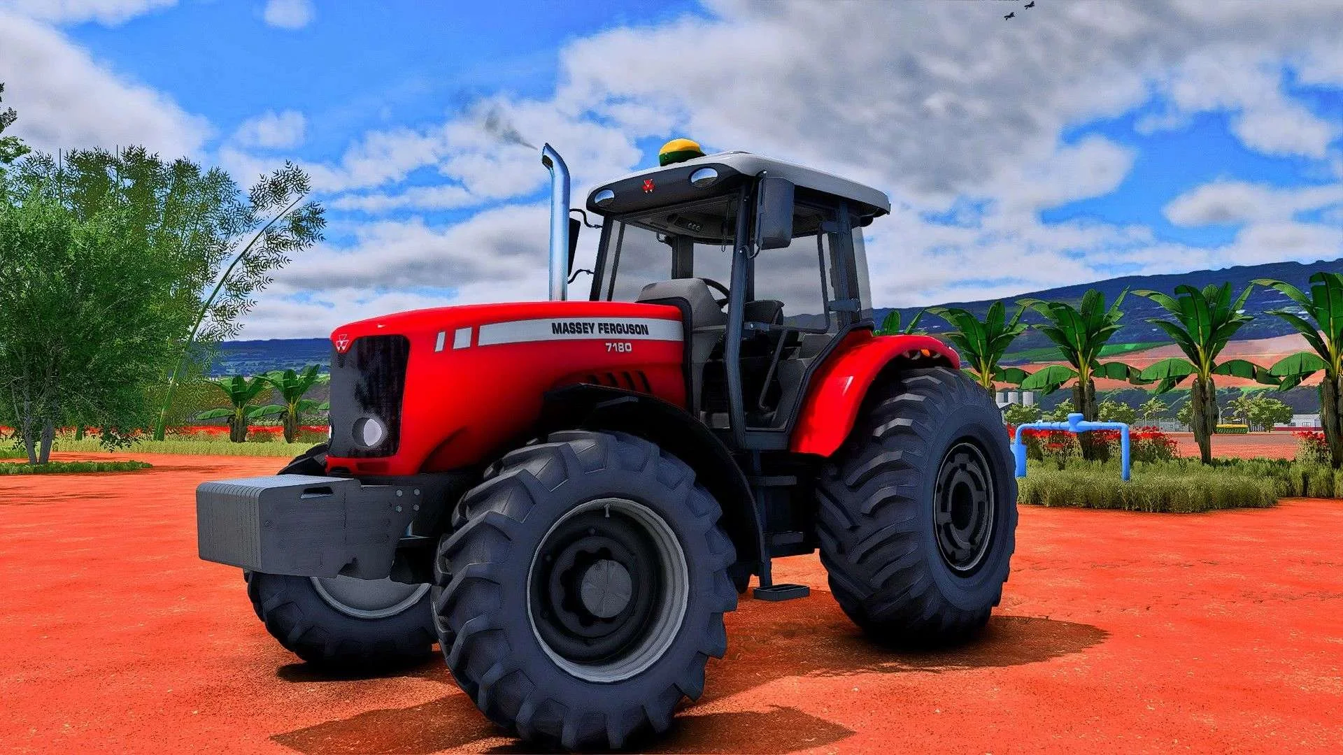 FS25 Massey Ferguson 7180 v1.0 Tractors Mod FS25 Mod Free Download