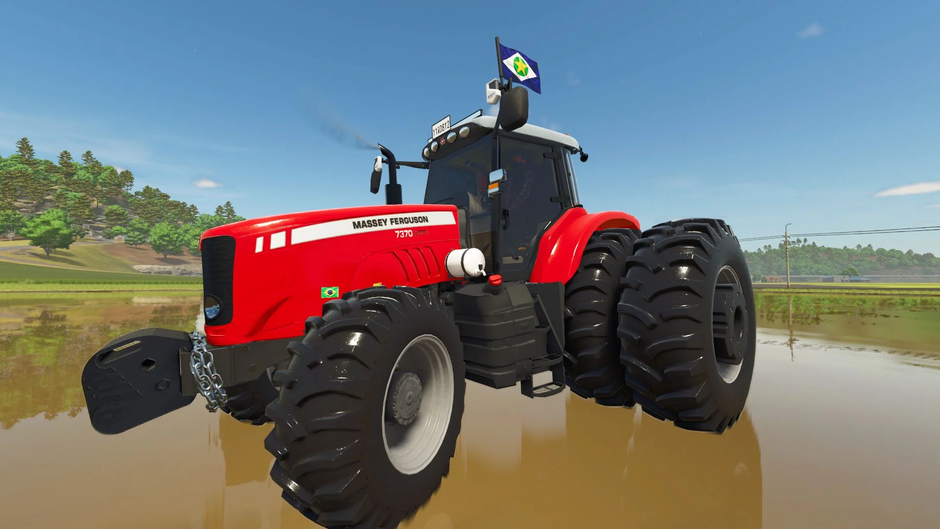 FS25 Massey Ferguson 7370 V2.2.1 Tractors Mod