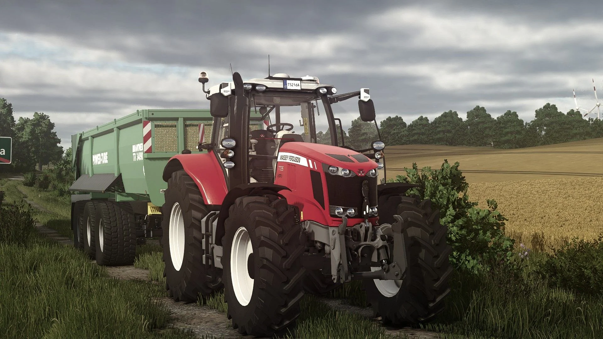 FS25 Massey Ferguson 7700 V1.0.0.6 Tractors Mod