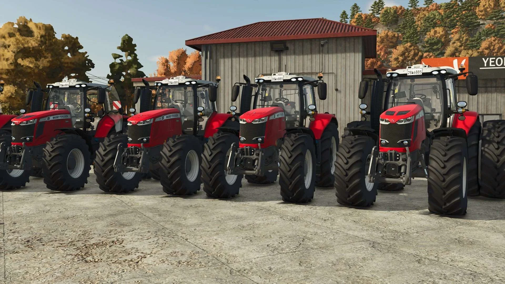FS25 Massey Ferguson 77xxS Series v1.0 Tractors Mod