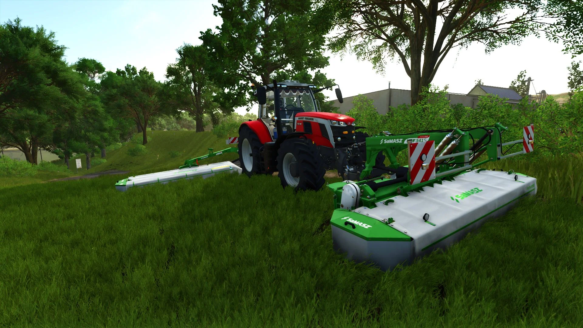 FS25 Massey Ferguson 7S Edited V1.0 Tractors Mod FS25 Mod Free Download