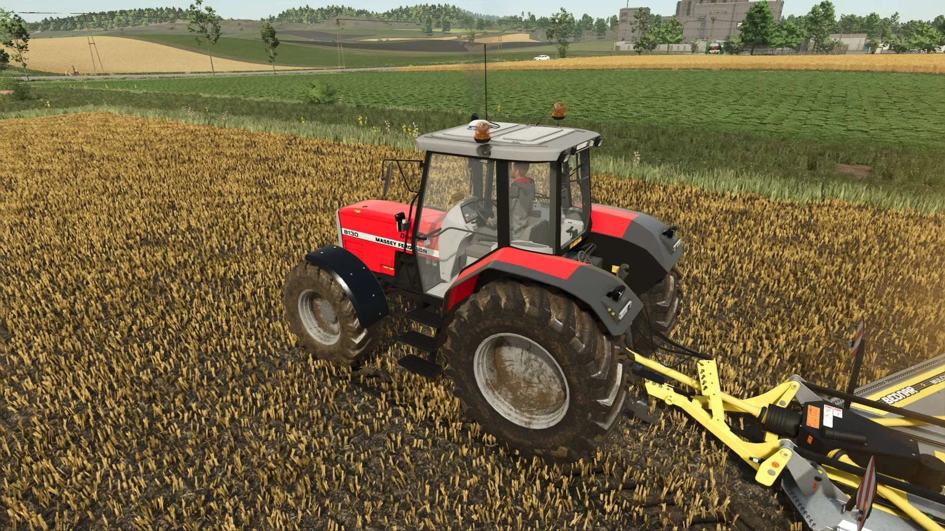 FS25 Massey Ferguson 8100 Series Small Chassis v1.0 Tractors Mod