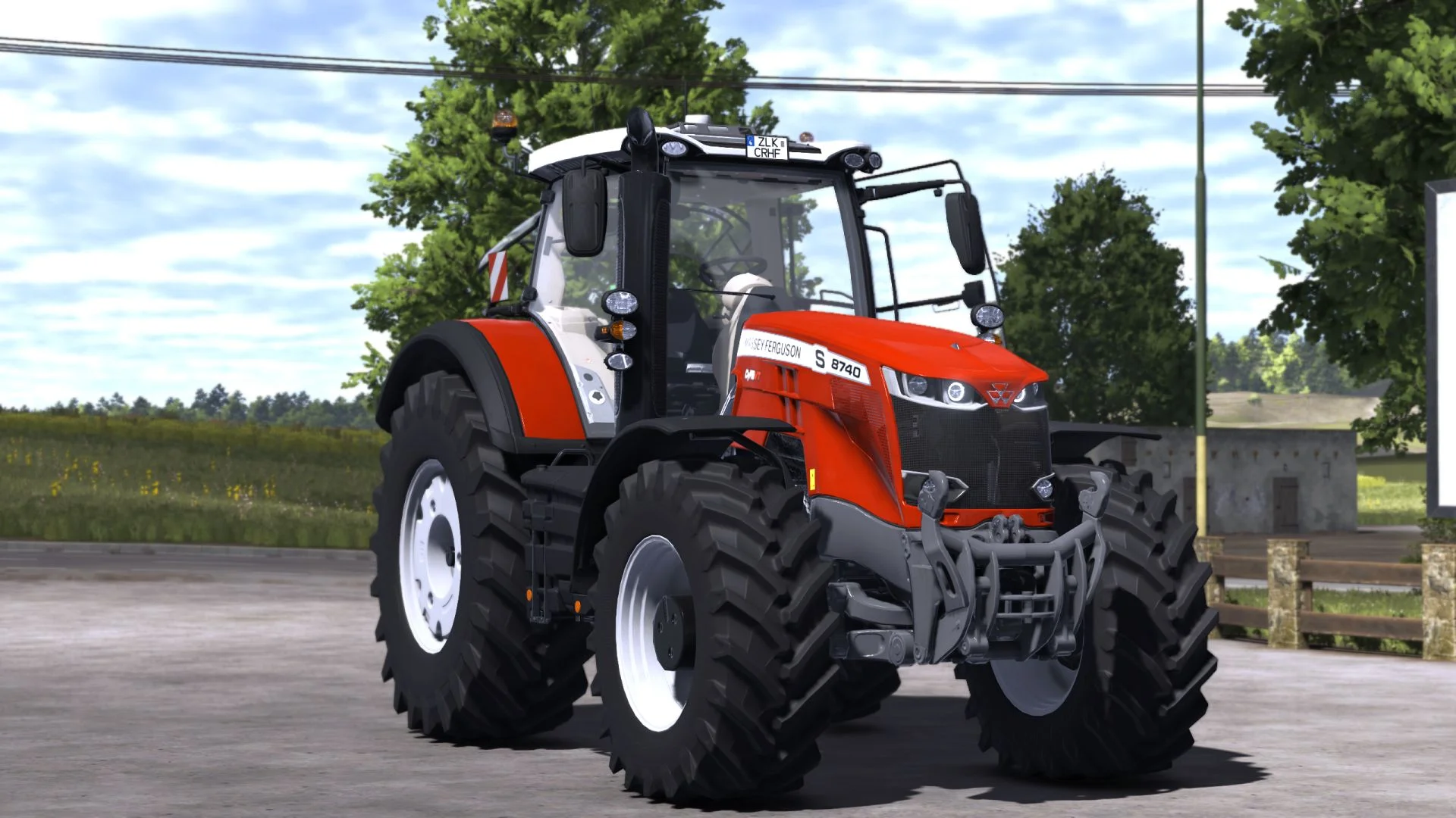 FS25 Massey Ferguson 8700S V1.0.0.1 Tractors Mod FS25 Mod Free Download