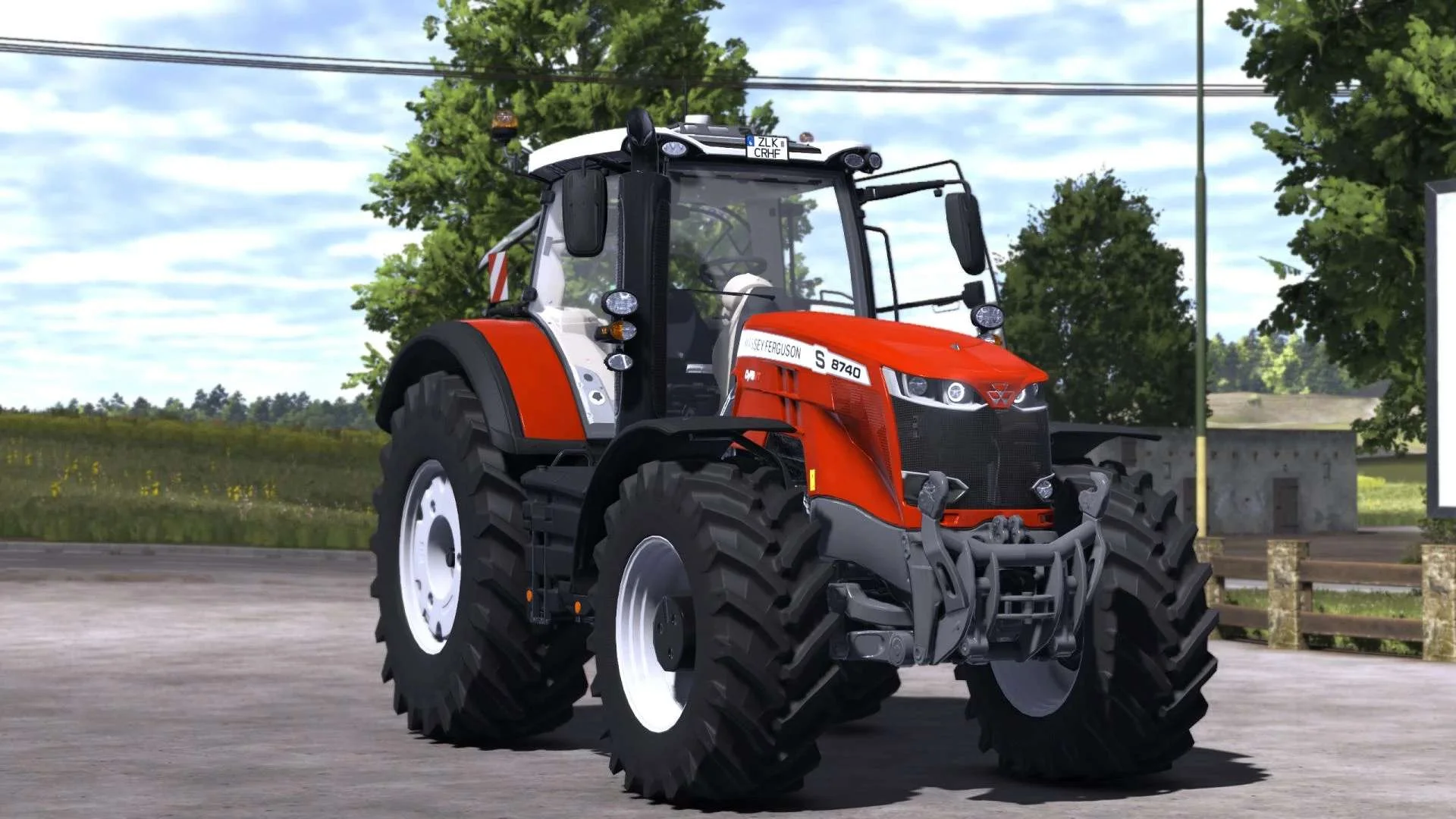 FS25 Massey Ferguson 8700S v1.1 Tractors Mod FS25 Mod Free Download
