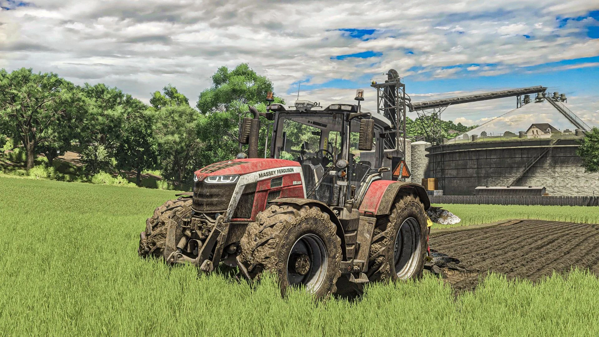 FS25 Massey Ferguson 8S Series v1.0 Tractors Mod FS25 Mod Free Download