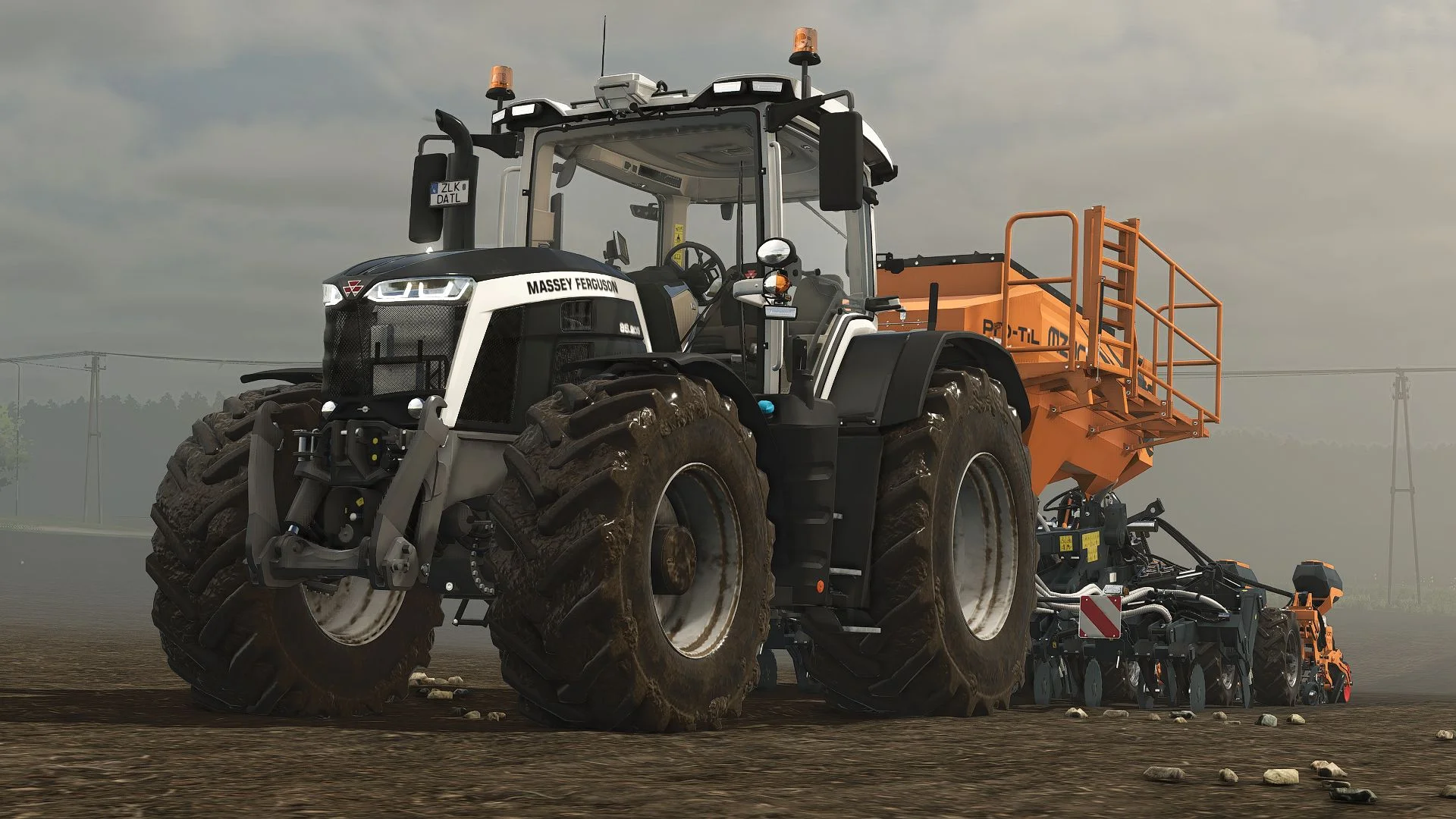 FS25 Massey Ferguson 8S v1.0 Tractors Mod FS25 Mod Free Download