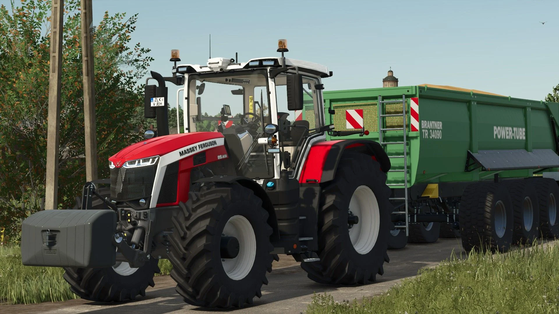 FS25 Massey Ferguson 8S V1.2 Tractors Mod FS25 Mod Free Download