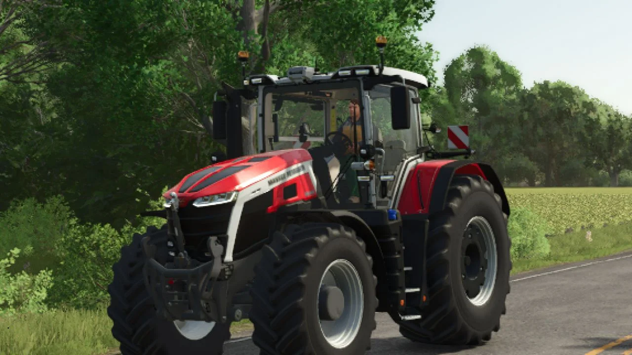 FS25 Massey Ferguson 9S Agro V1.2 Tractors Mod FS25 Mod Free Download
