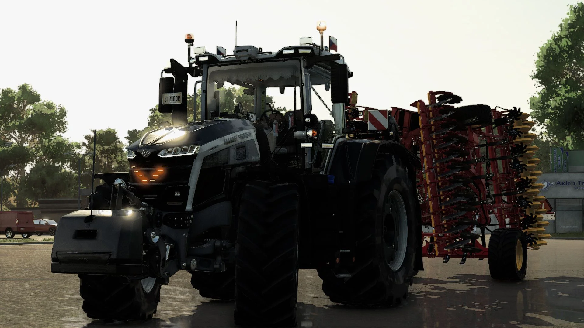 FS25 Massey Ferguson 9S Edit v1.0.0.1 Tractors Mod
