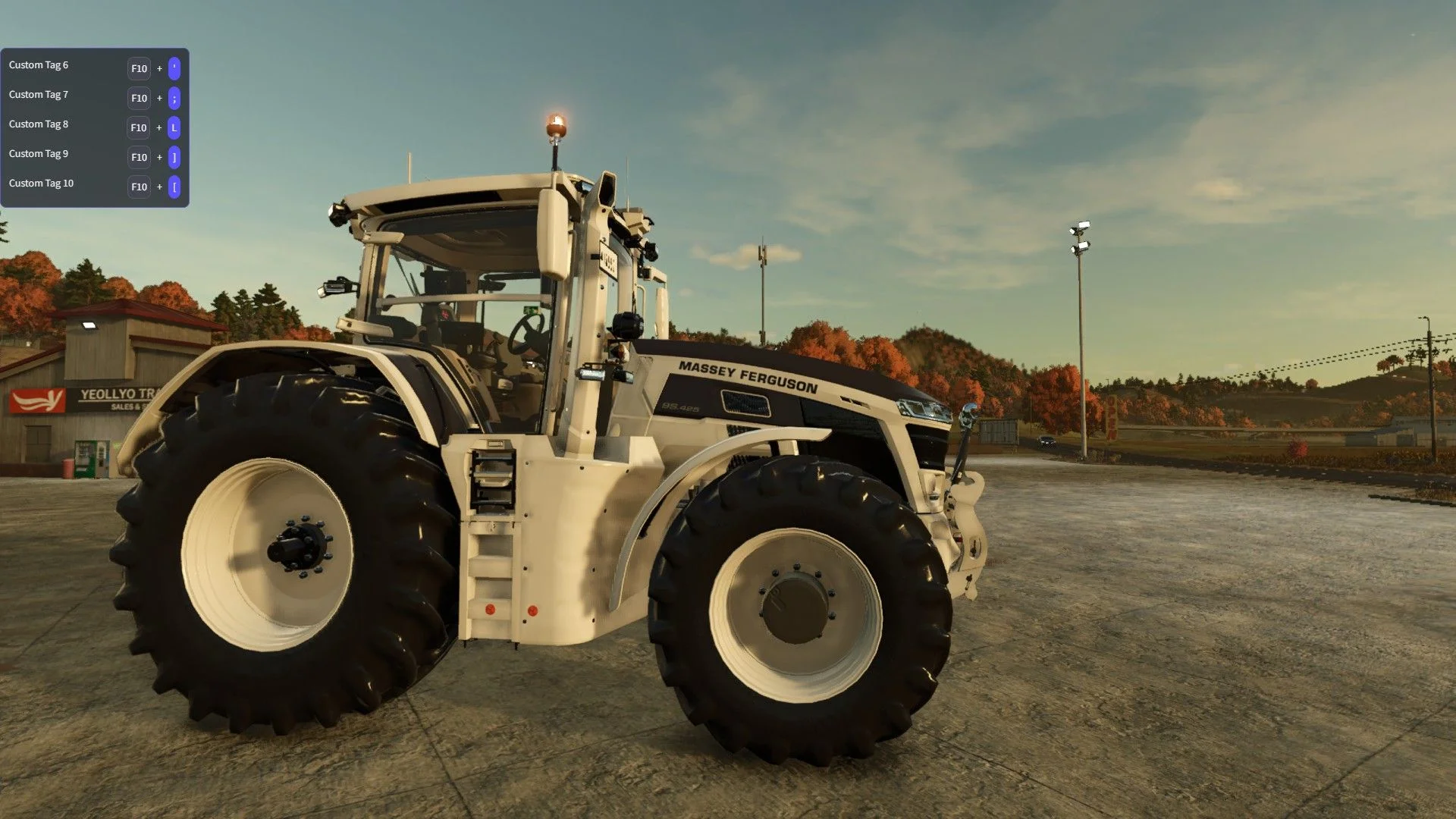FS25 Massey Ferguson 9S LU Edition V1.0 Tractors Mod FS25 Mod Free Download