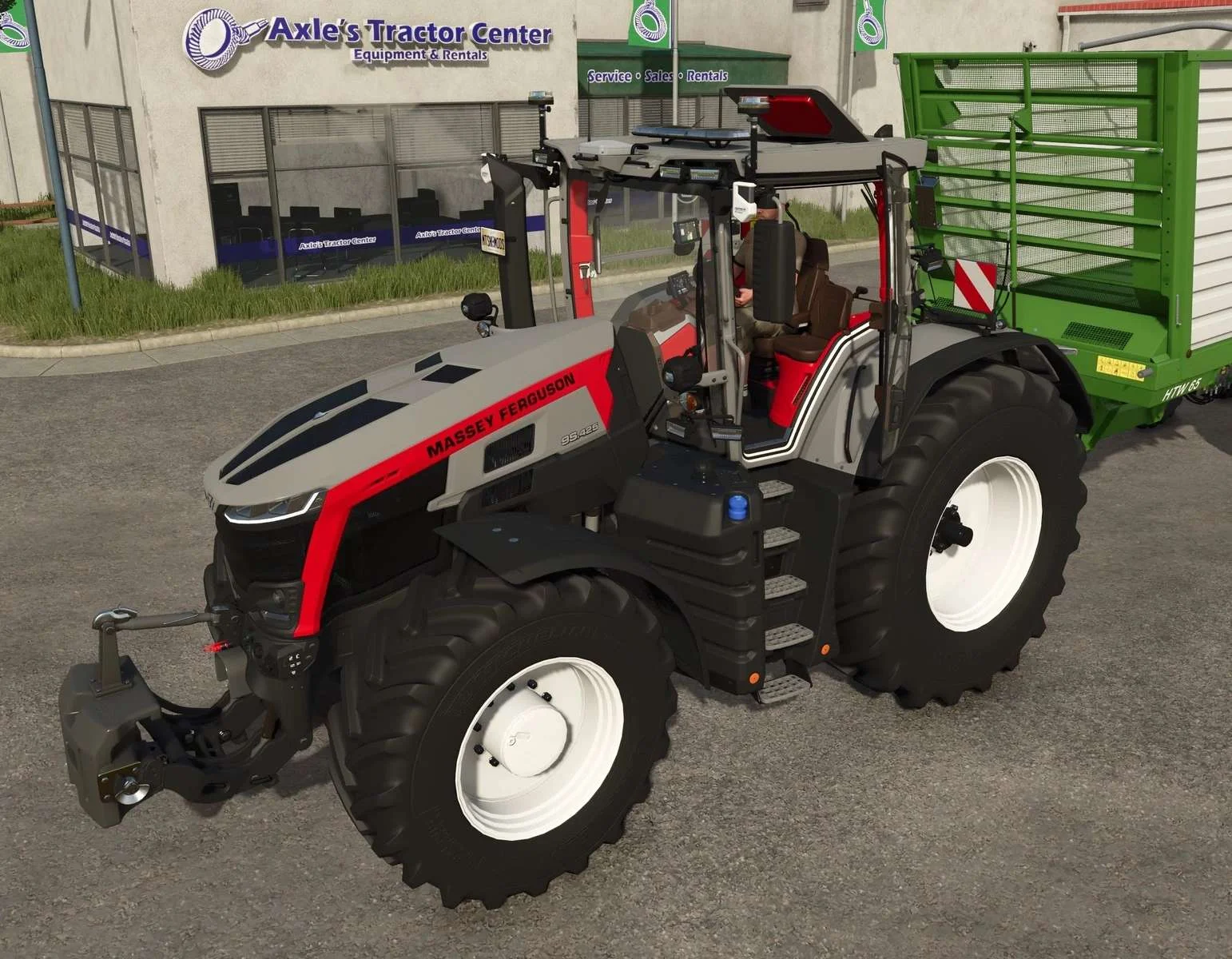 FS25 Massey Ferguson 9S von MTSH v1.3 Tractors Mod
