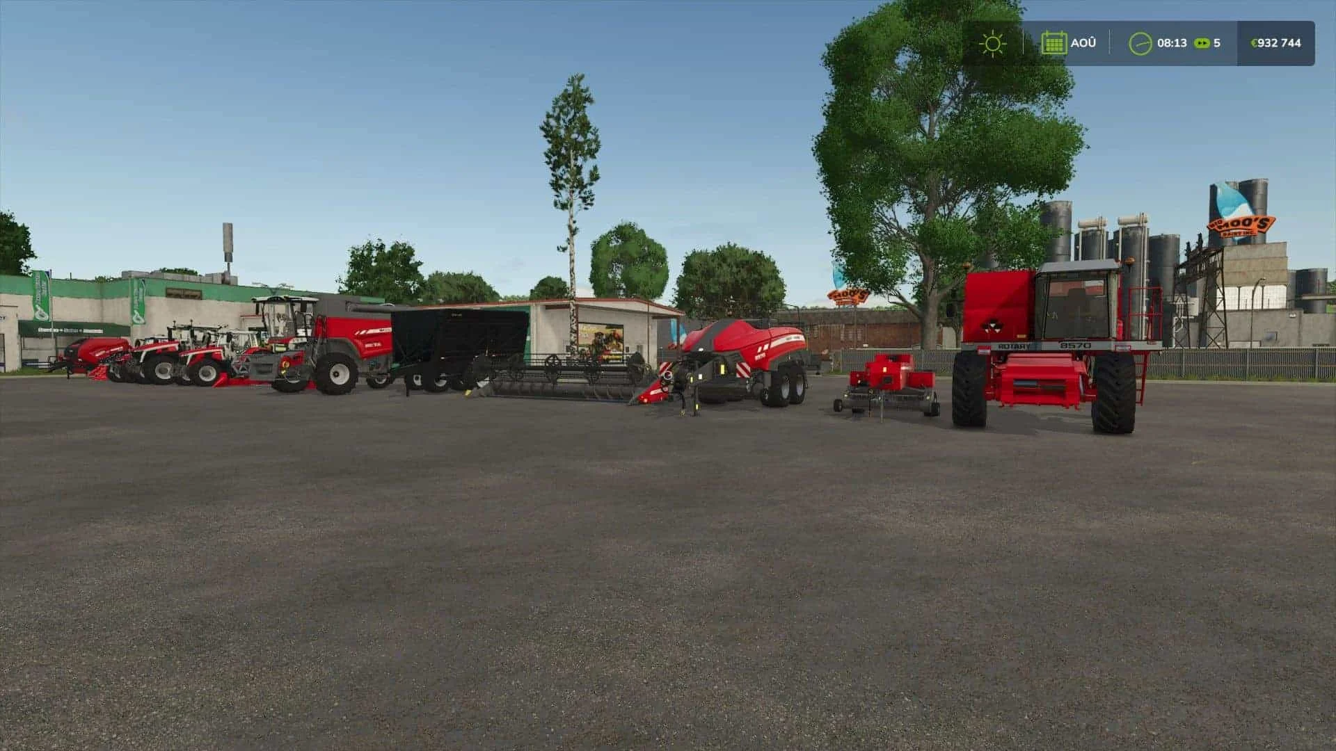 FS25 Massey Ferguson Pack v1.0 Tractors Mod FS25 Mod Free Download