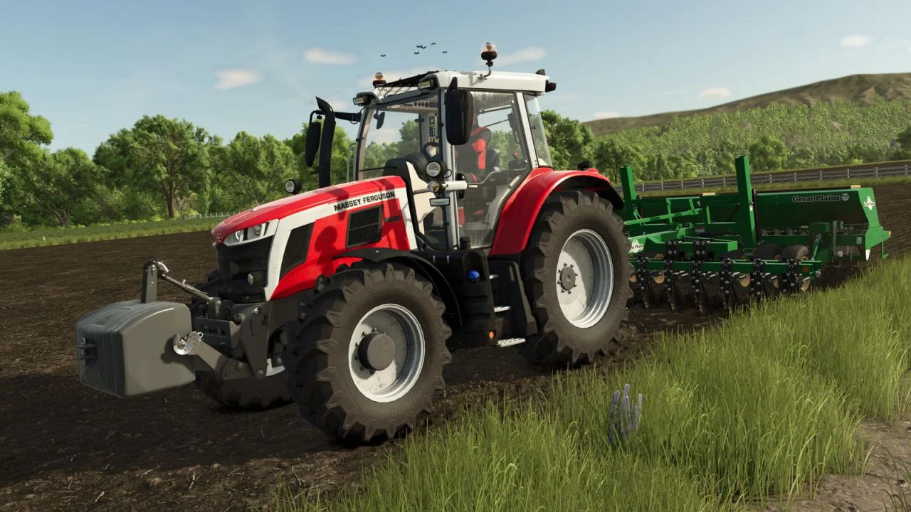 FS25 Massey Ferguson Series 6S V1.0.0.2 Tractors Mod
