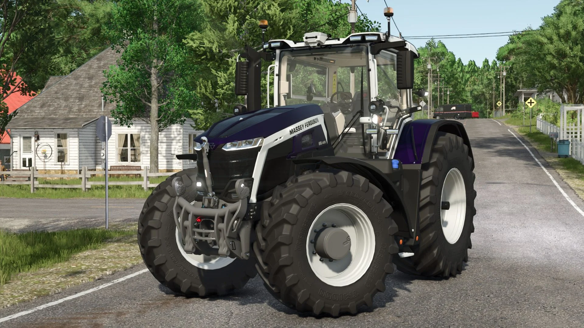 FS25 Massey Ferguson Series 9 ATM (Color Config) v1.0 Tractors Mod FS25 Mod Free Download