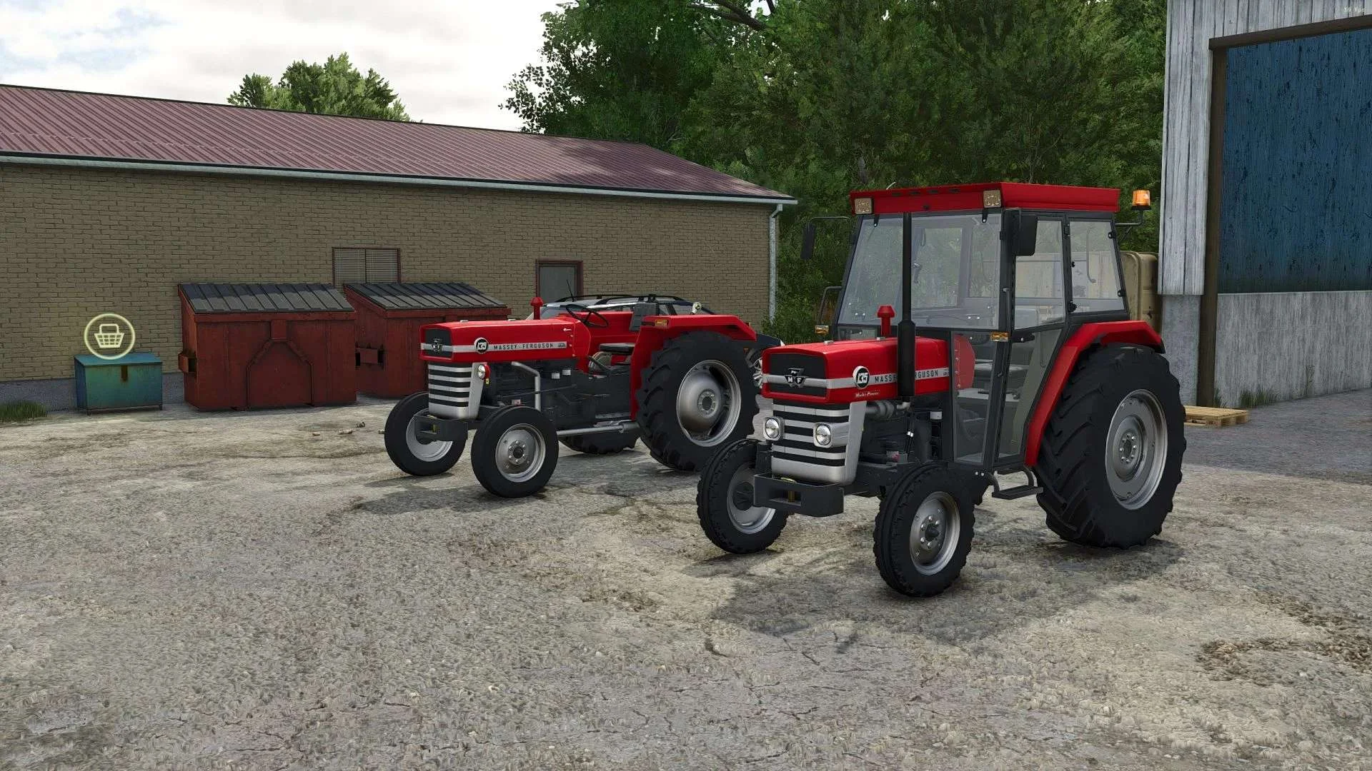 FS25 Massey Ferguson Small Classic v1.1 Tractors Mod FS25 Mod Free Download