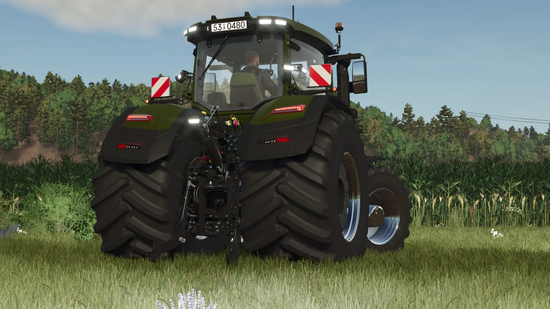 FS25 Massey Fergusson 9S 850hp V1.0 Tractors Mod FS25 Mod Free Download