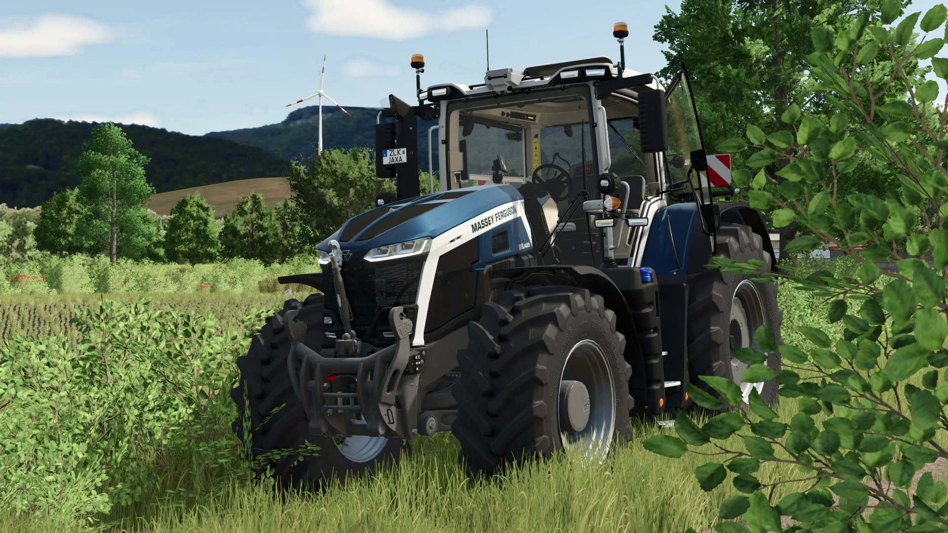 FS25 Massey Fergusson Series 9 Mouse Control V1.0 Tractors Mod FS25 Mod Free Download