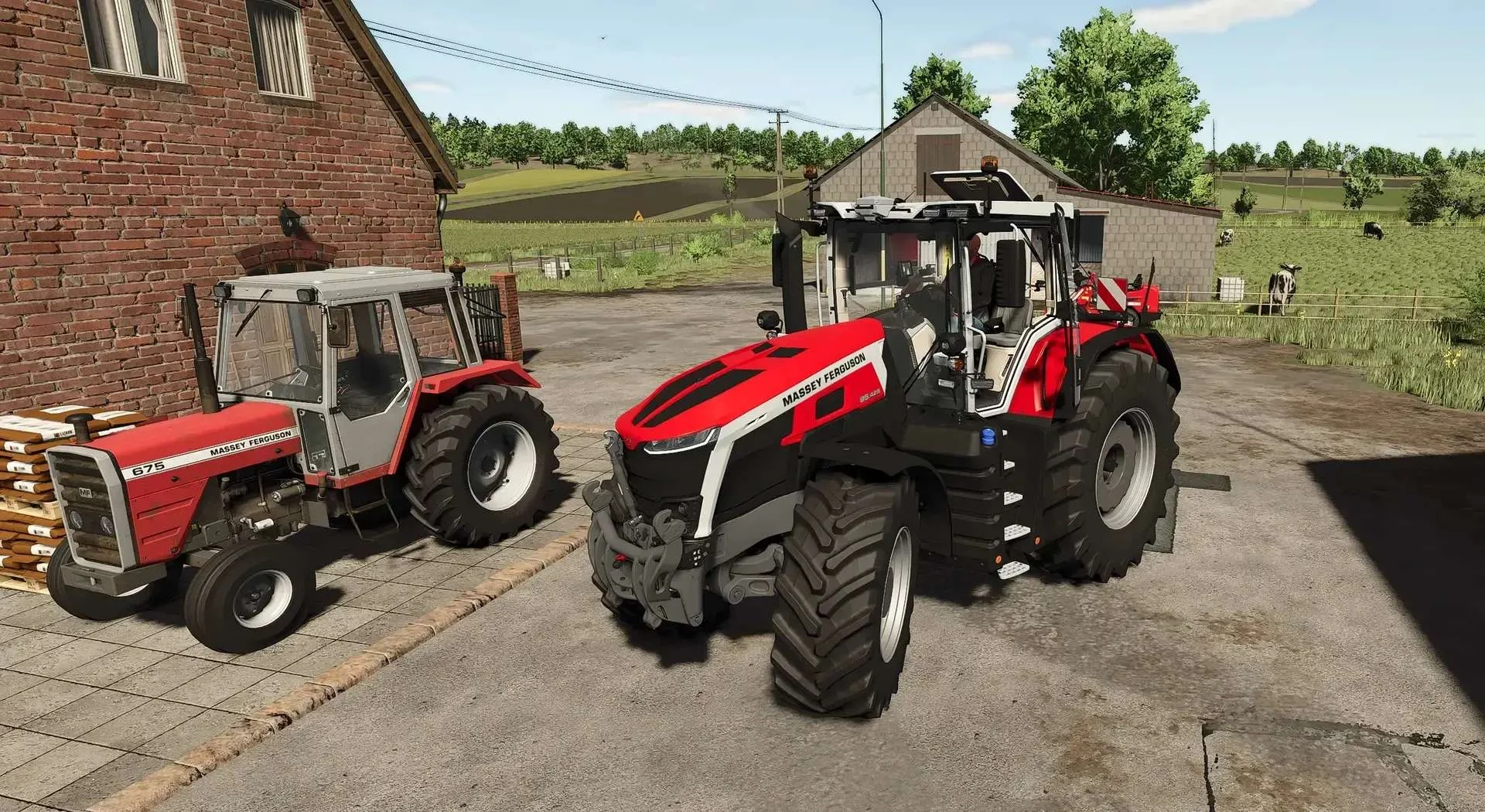 FS25 Massey Fergusson Series 9 v1.0.0.1 Tractors Mod FS25 Mod Free Download