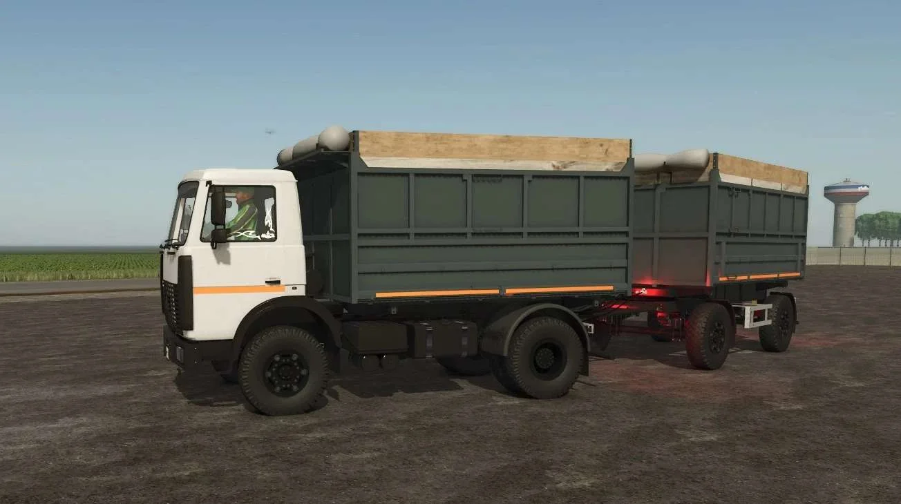 FS25 MAZ-5551A2 v1.0.0.2 Tractors Mod FS25 Mod Free Download