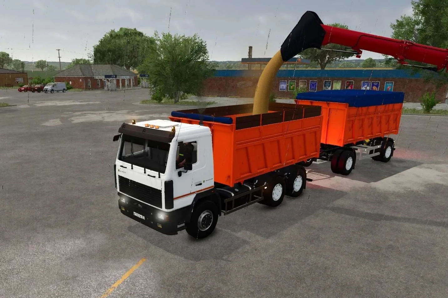 FS25 MAZ-6501 B9 v1.0 Tractors Mod FS25 Mod Free Download