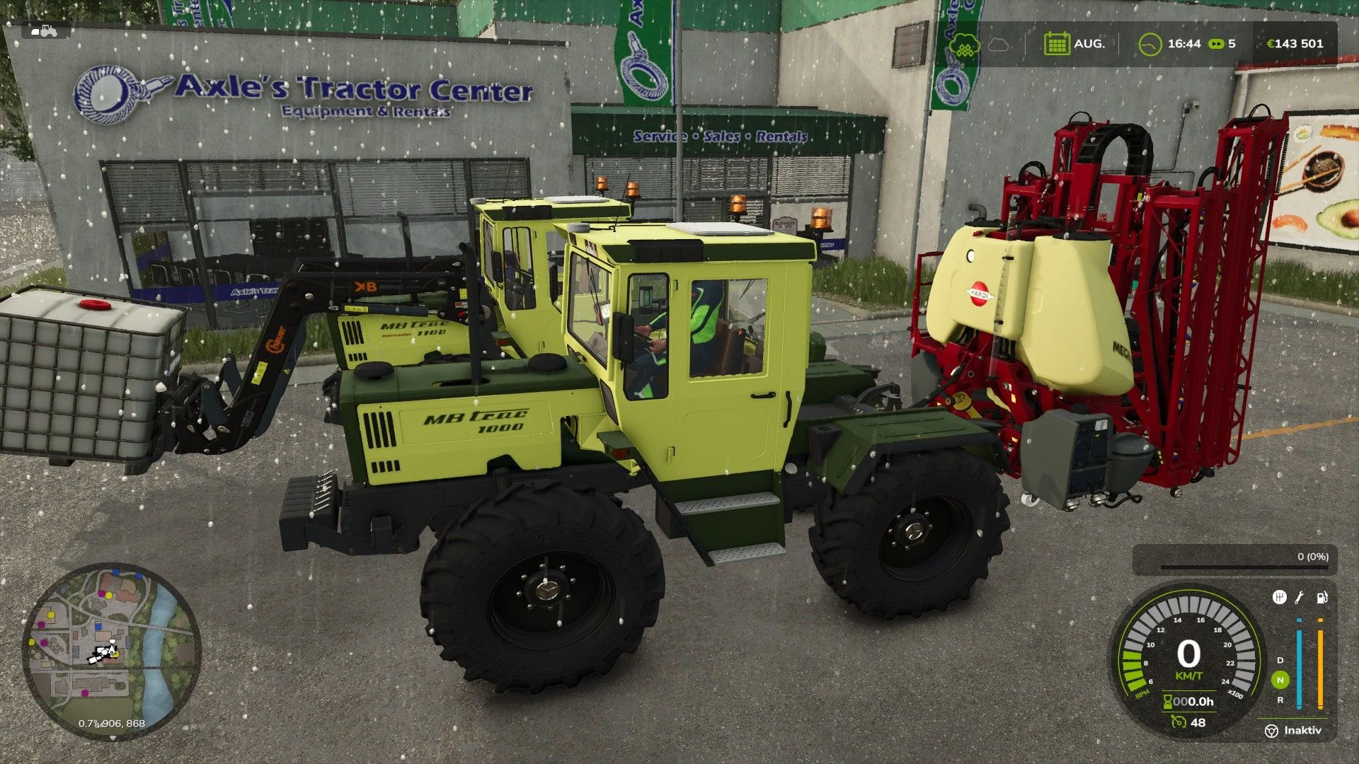 FS25 MB Trac 1000-1100 Pack V1.0 Tractors Mod FS25 Mod Free Download