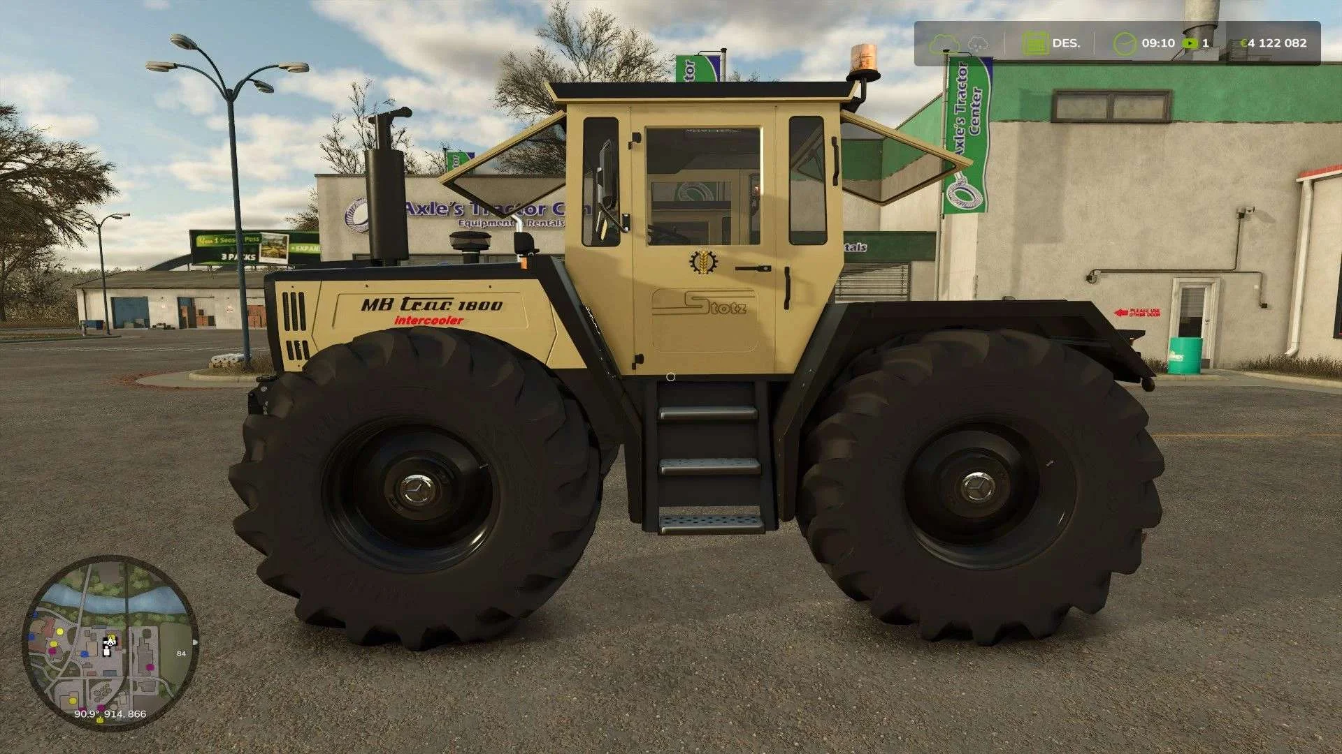 FS25 MB Trac Stotz v1.0.0.1 Tractors Mod FS25 Mod Free Download