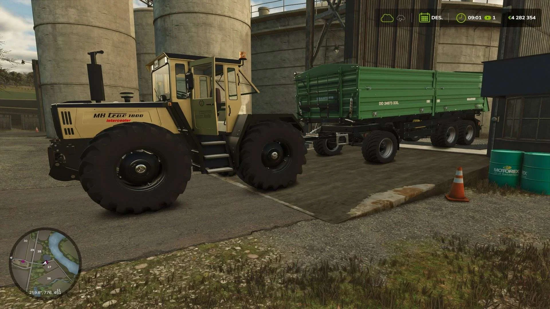 FS25 MB Trac Stotz v1.0 Tractors Mod FS25 Mod Free Download