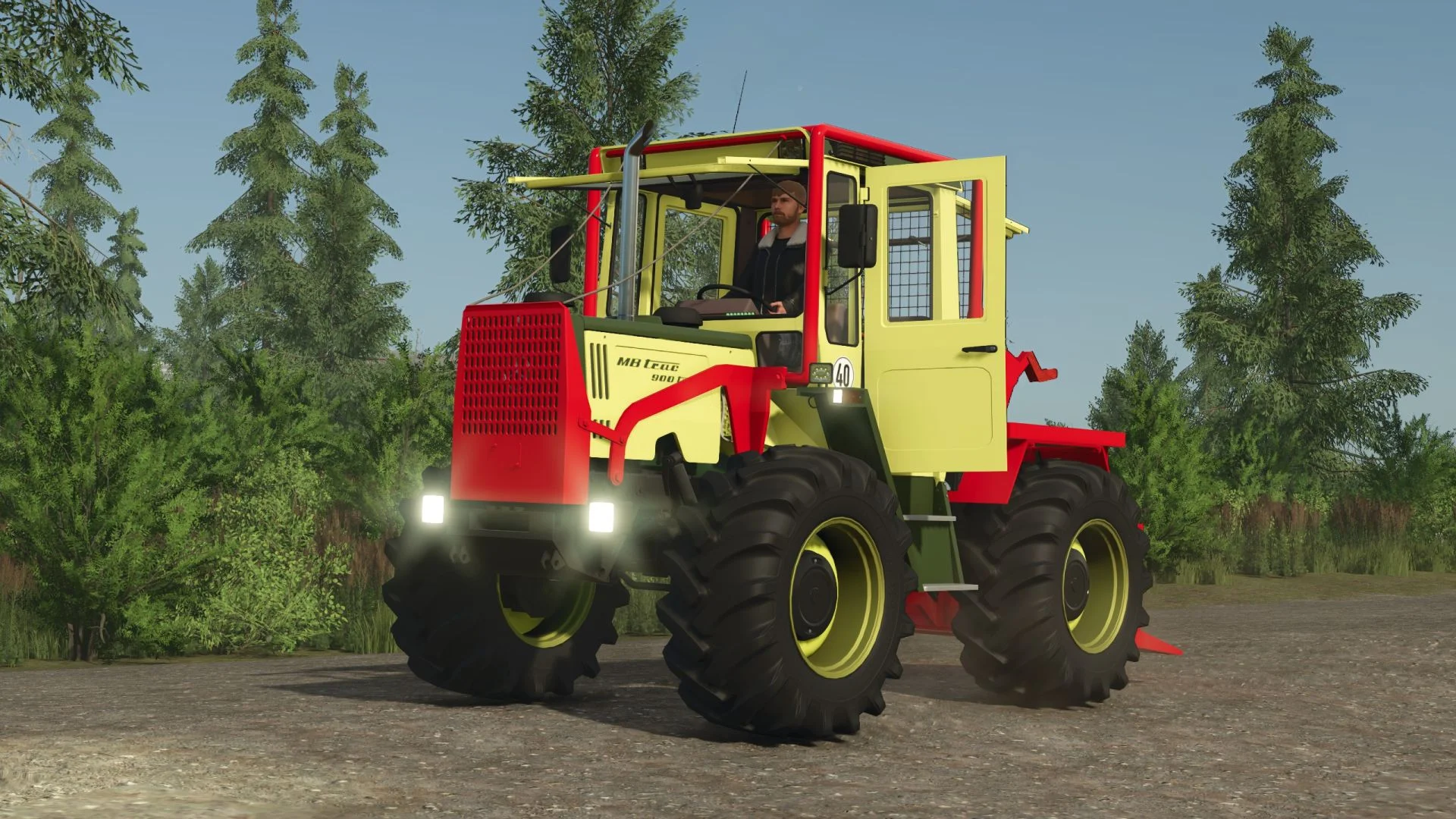FS25 MBtrac 440 Forester V1.0 Tractors Mod FS25 Mod Free Download