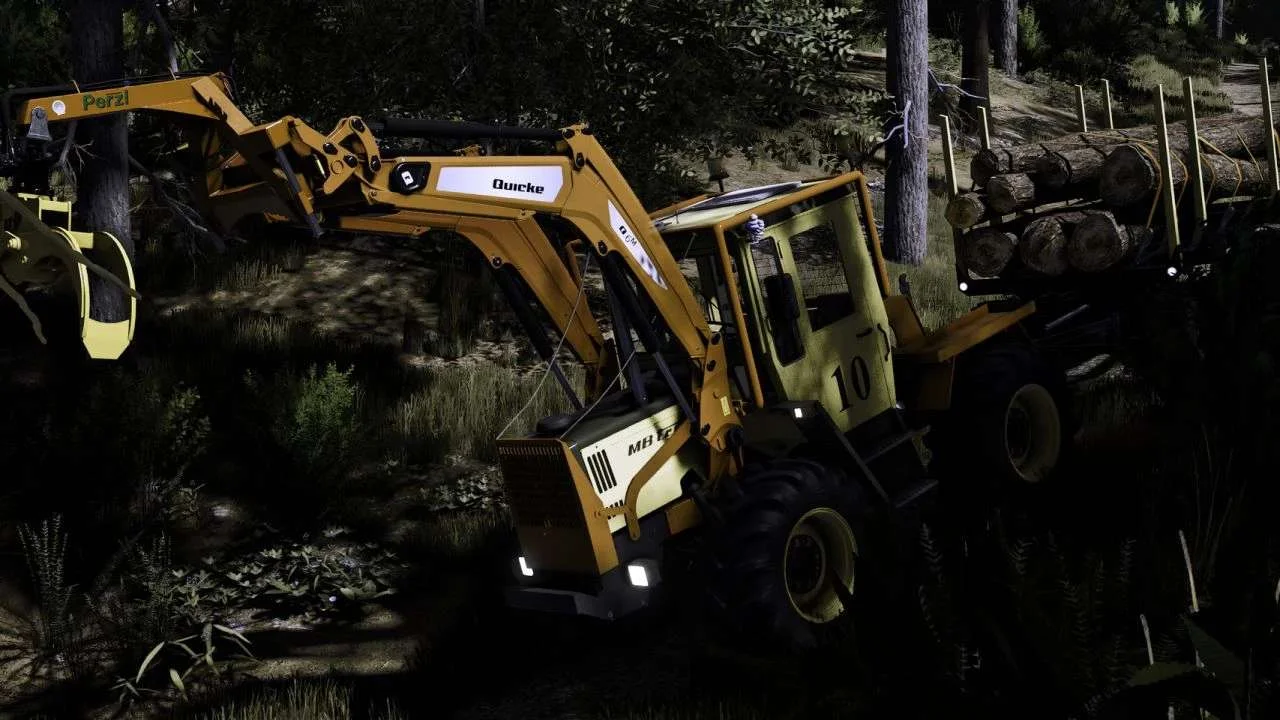 FS25 MBtrac 440 Forester v1.2 Tractors Mod FS25 Mod Free Download