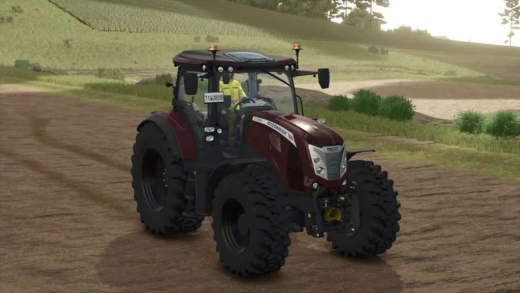 FS25 McCormick X7 VT-Drive Rust Edition 1.4 Tractors Mod