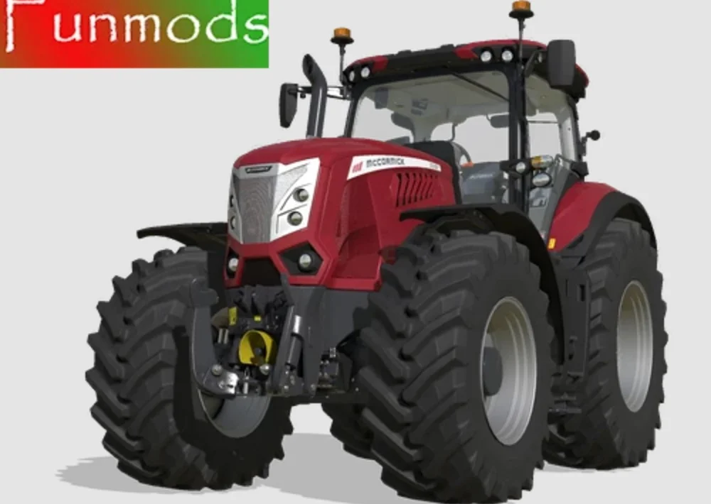 FS25 McCormick x8VTDrive Hightspeed V1.0 Tractors Mod FS25 Mod Free Download