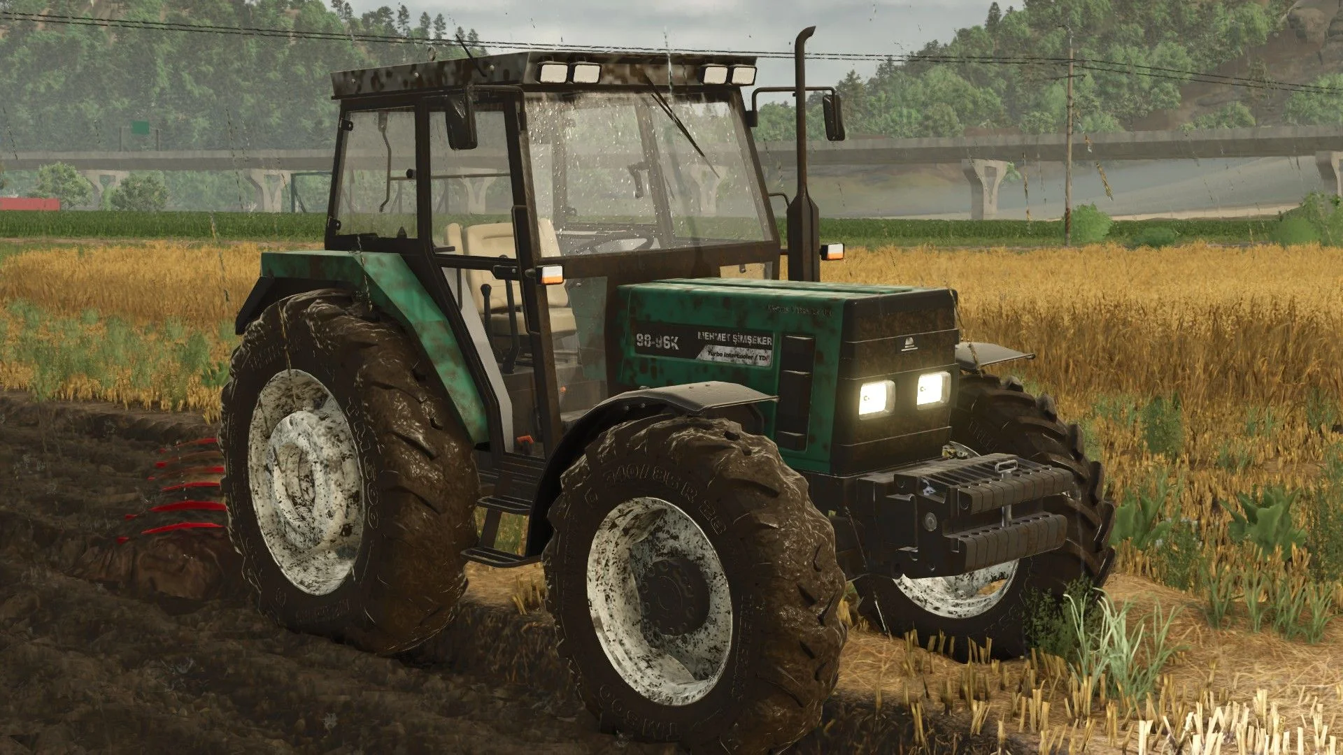 FS25 Mehmet Simseker 98-96 K V1.0 Tractors Mod FS25 Mod Free Download