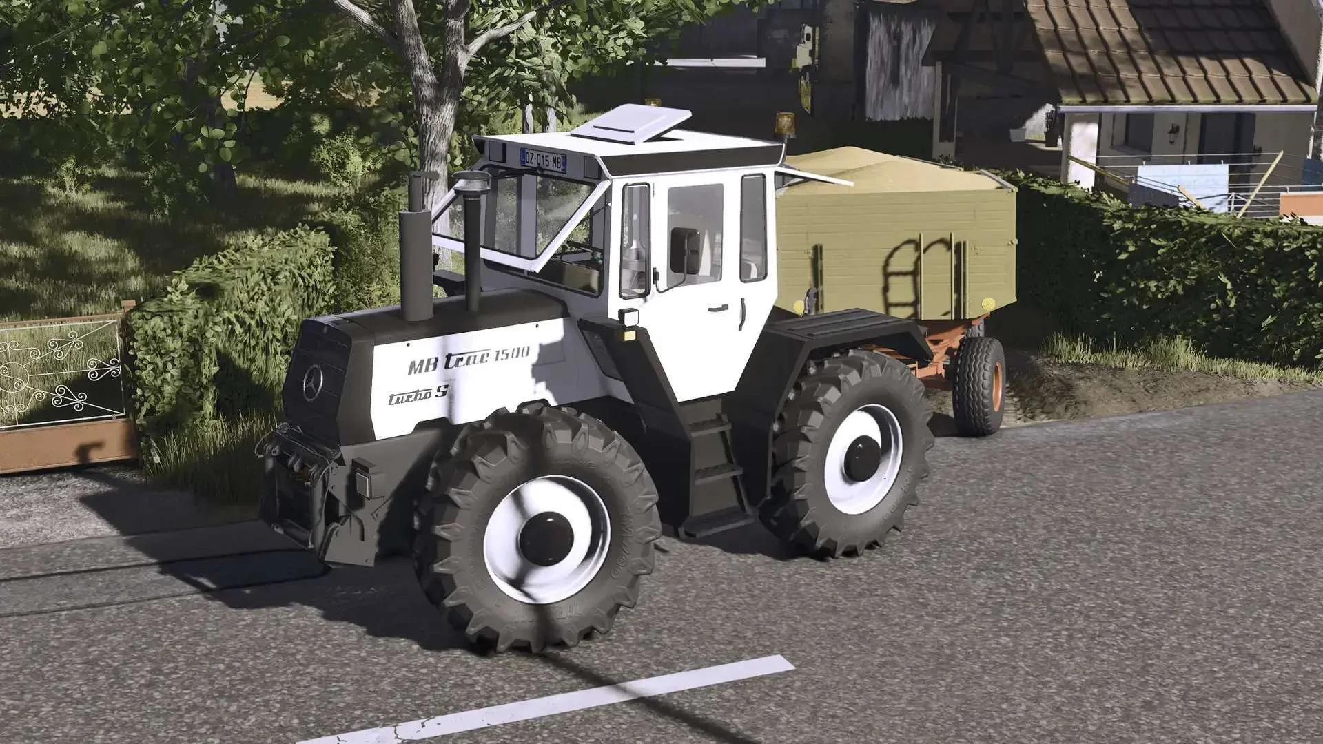 FS25 Mercedes Benz MB Trac 1000-1800 v1.2 Tractors Mod FS25 Mod Free Download