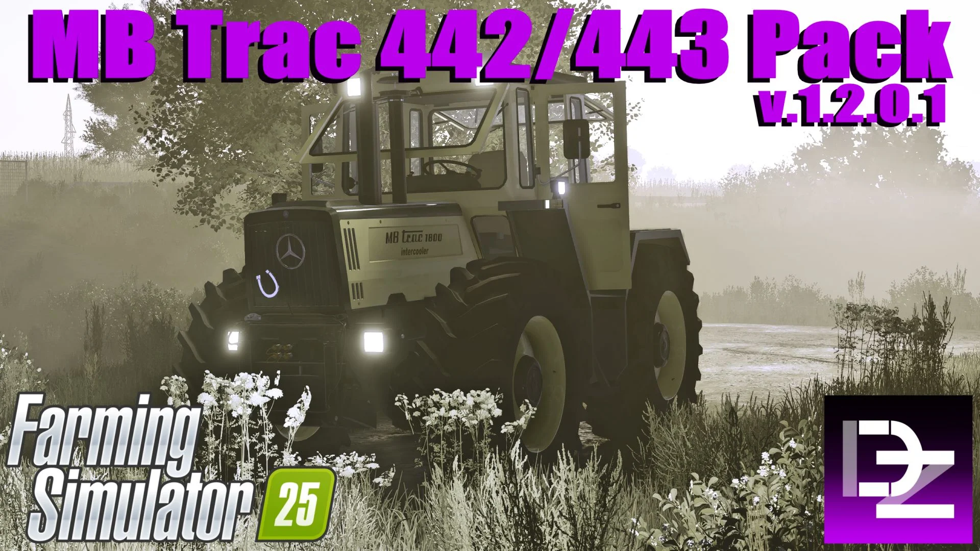 FS25 Mercedes Benz MB Trac Pack V1.2.0.1 Tractors Mod FS25 Mod Free Download