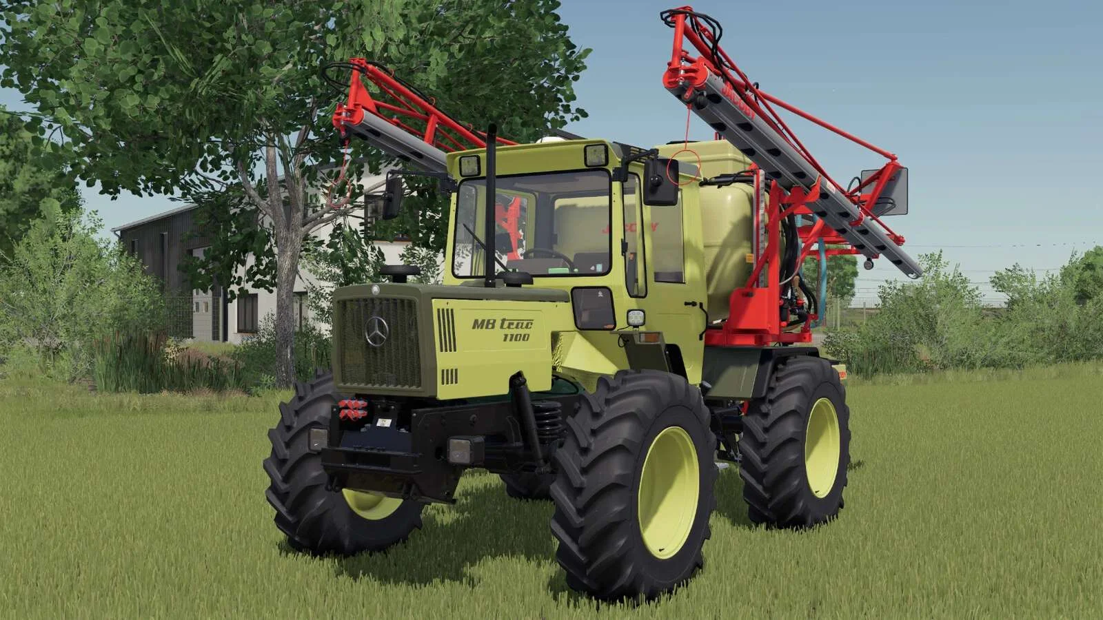 FS25 Mercedes-Benz MB-trac Series v1.0 Tractors Mod FS25 Mod Free Download