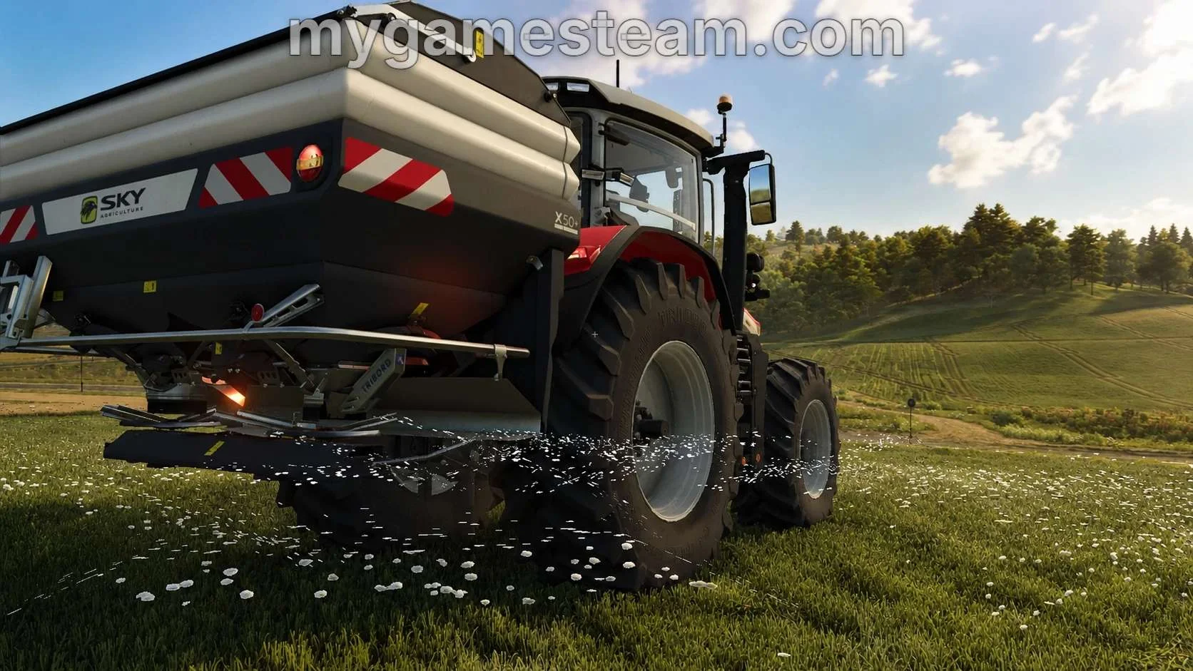 FS25 MGS Massey Ferguson 9s V1.1 Tractors Mod