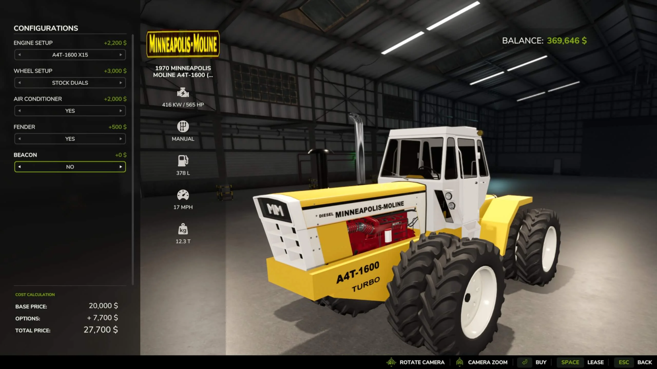 FS25 Minneapolis-Moline A4t v1.0 Tractors Mod FS25 Mod Free Download