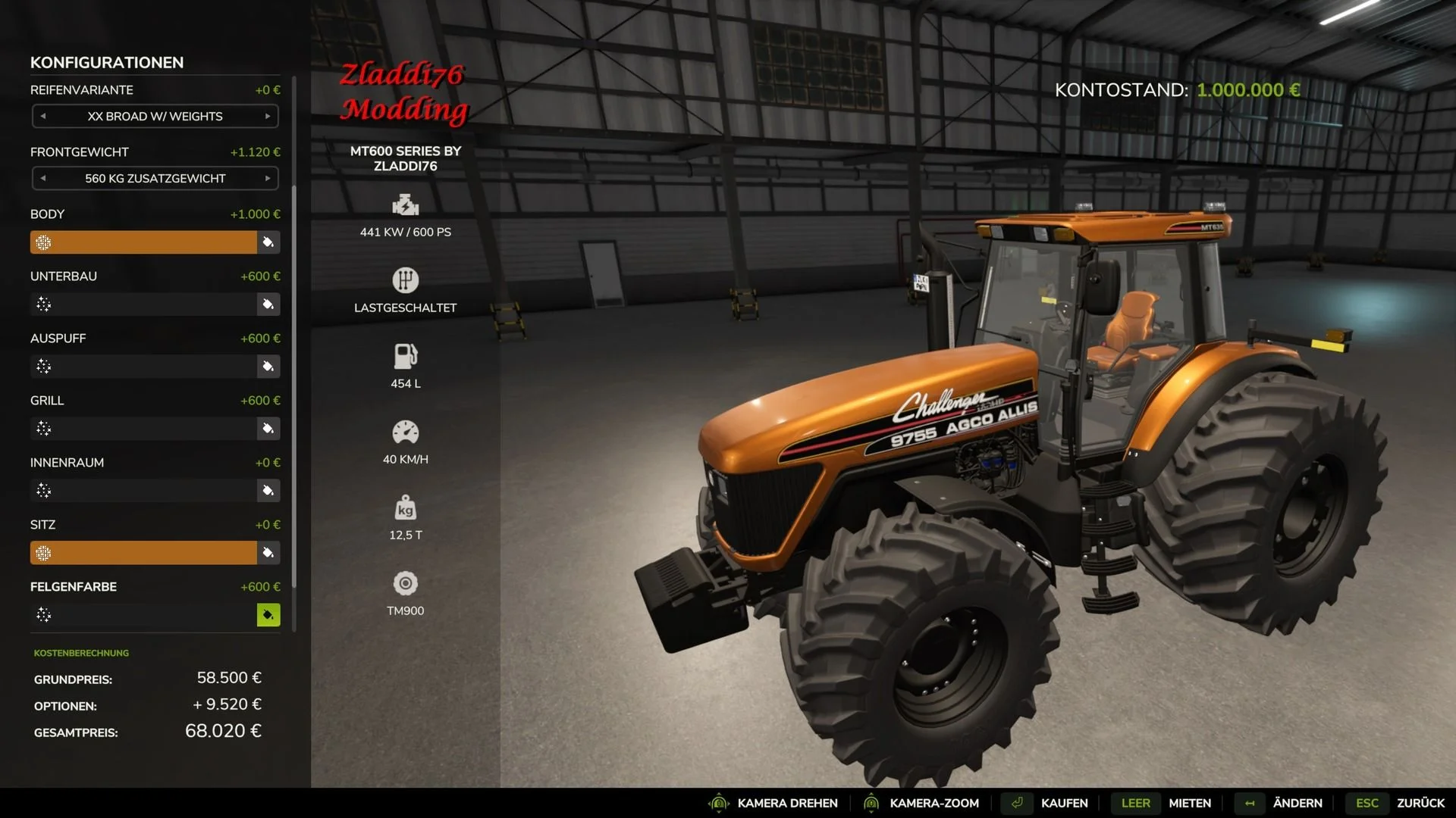 FS25 MT 600 Series Edit V1.0 Tractors Mod FS25 Mod Free Download