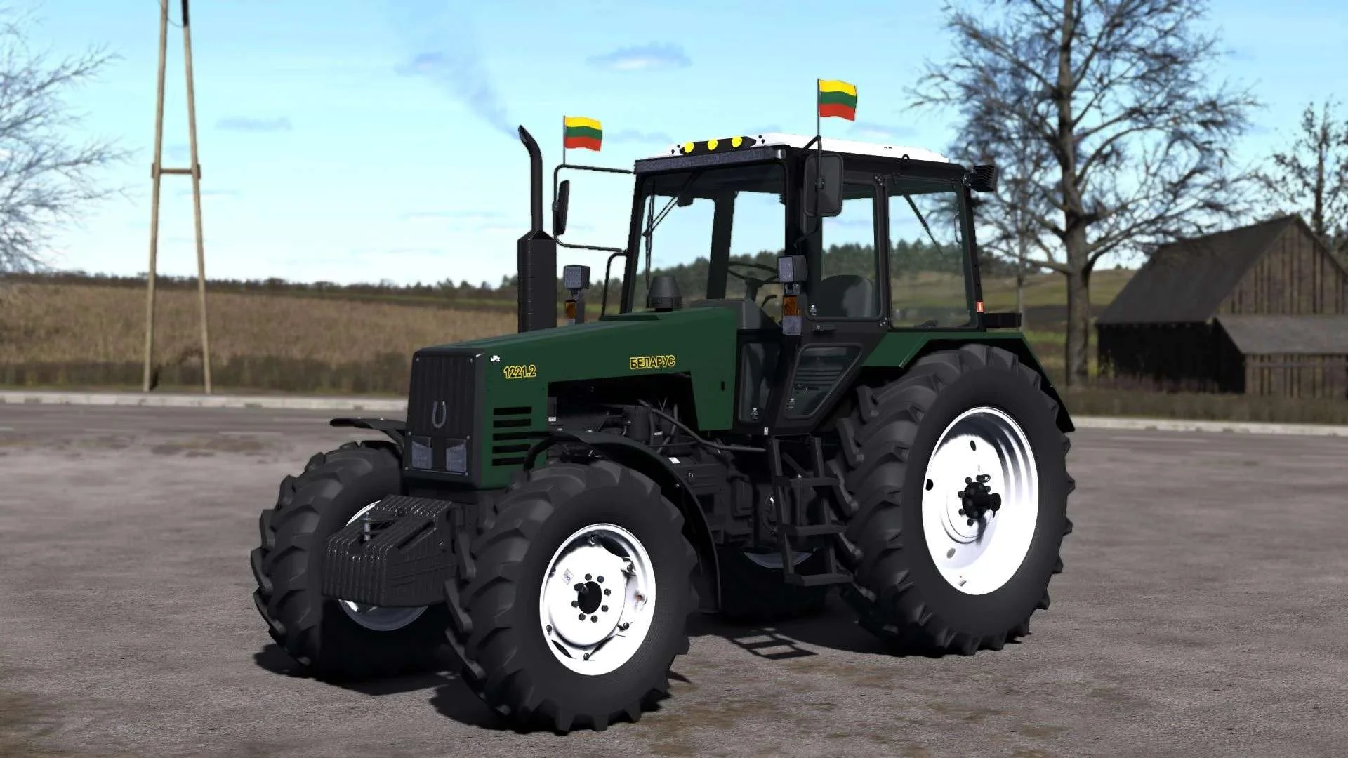 FS25 MTZ 1221 Edit v1.0 Tractors Mod FS25 Mod Free Download