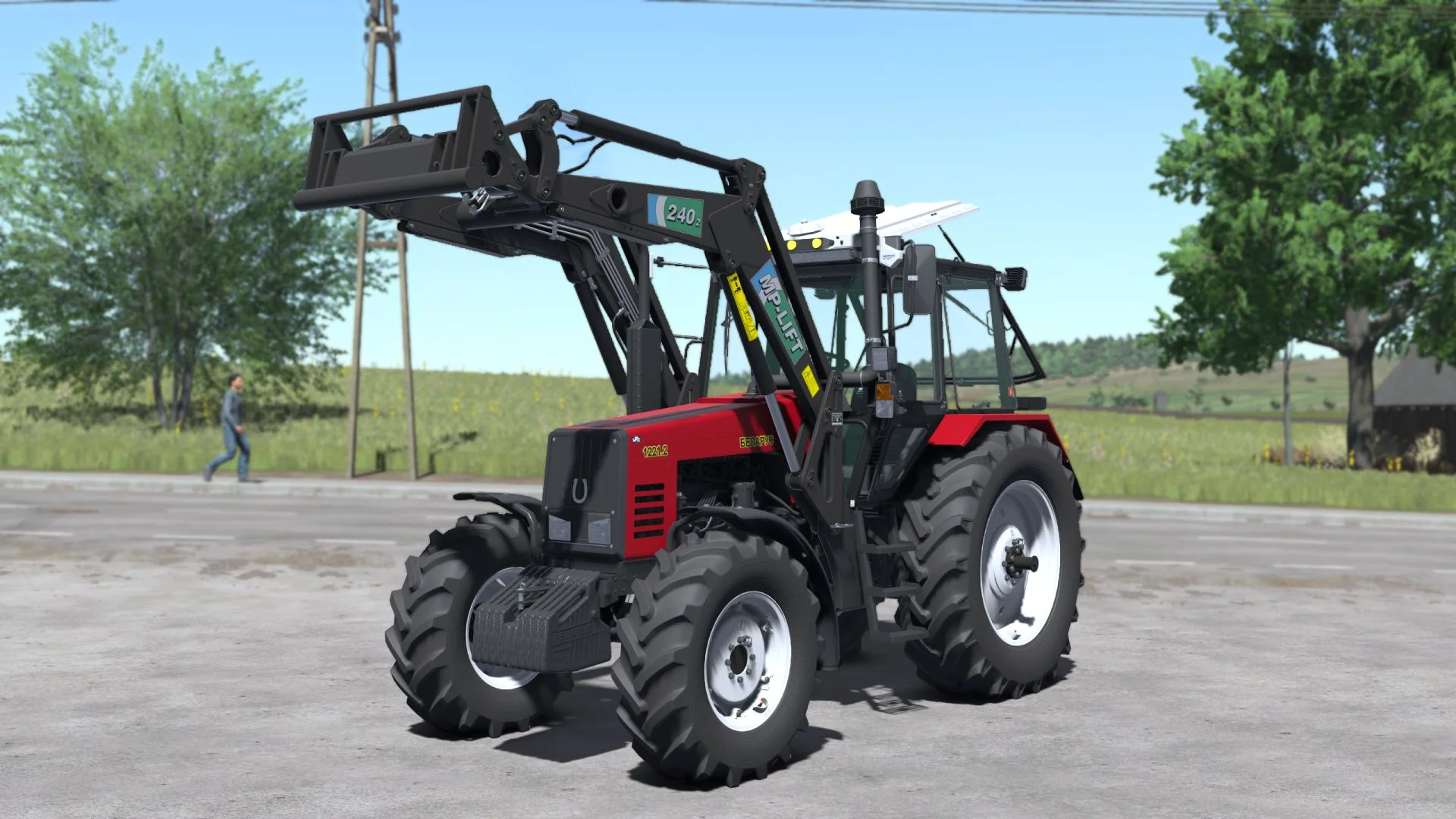FS25 MTZ 1221 Edit V1.1.0.1 Tractors Mod