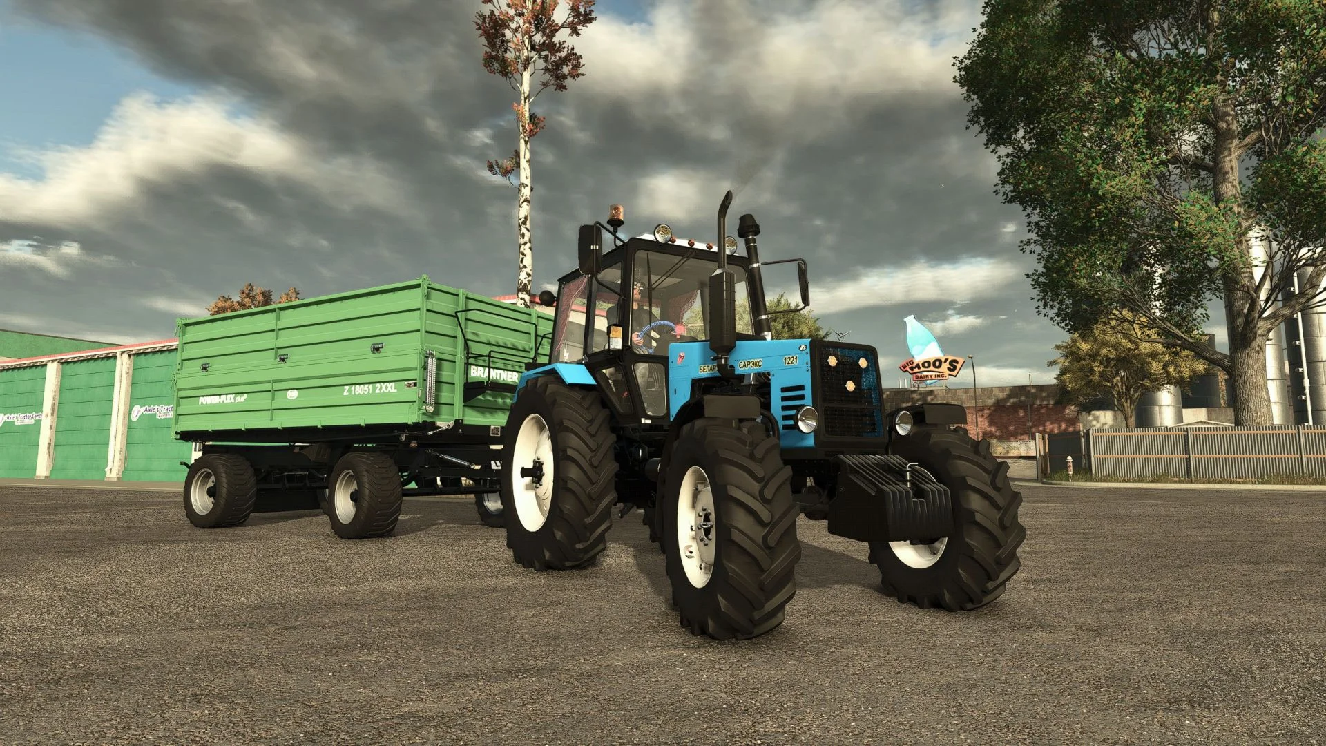 FS25 MTZ-1221 V1.0.0.7 Tractors Mod FS25 Mod Free Download