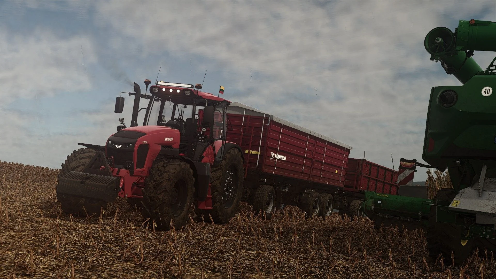 FS25 MTZ 2022 V1.2 Tractors Mod FS25 Mod Free Download