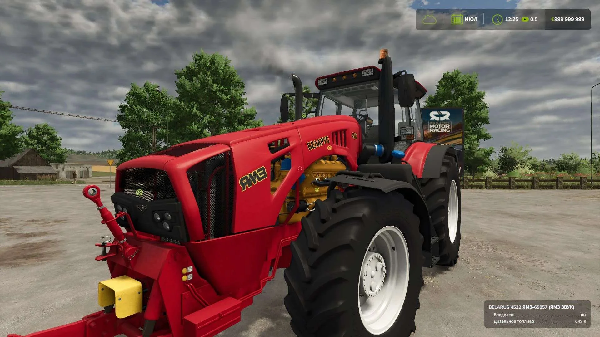 FS25 MTZ 4522 v1.0 Tractors Mod FS25 Mod Free Download