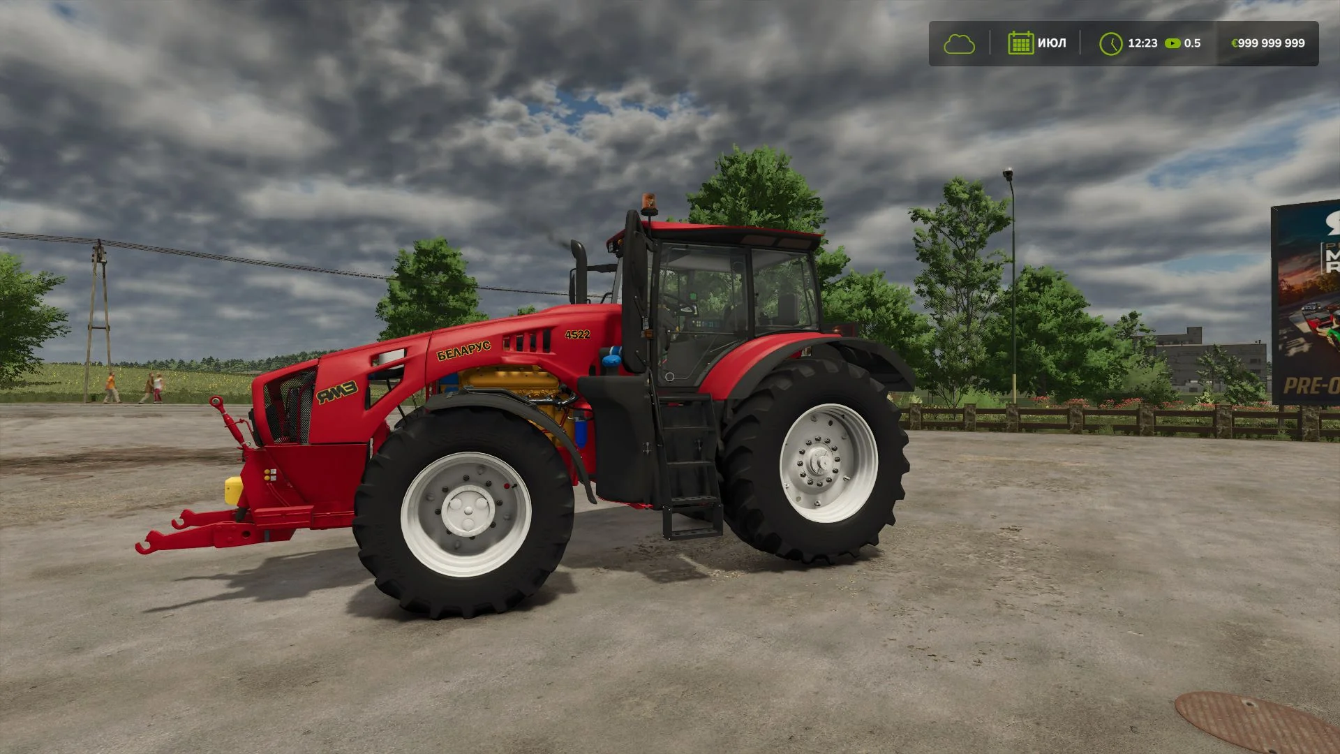 FS25 MTZ 4522 V1.1 Tractors Mod FS25 Mod Free Download